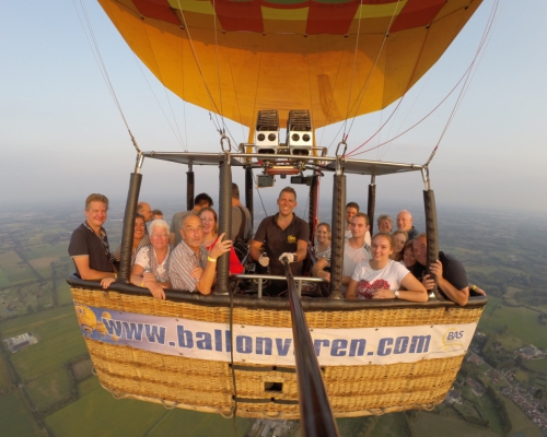 Ballonvaart in Schijndel naar Liempde